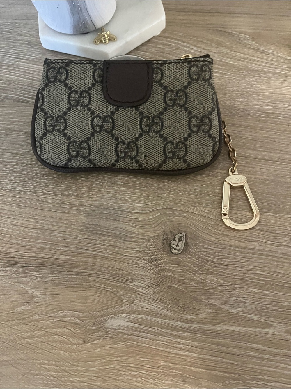 GG SUPREME OPHIDIA COIN PURSE WITH KEY HOOK - Picture 2 of 5